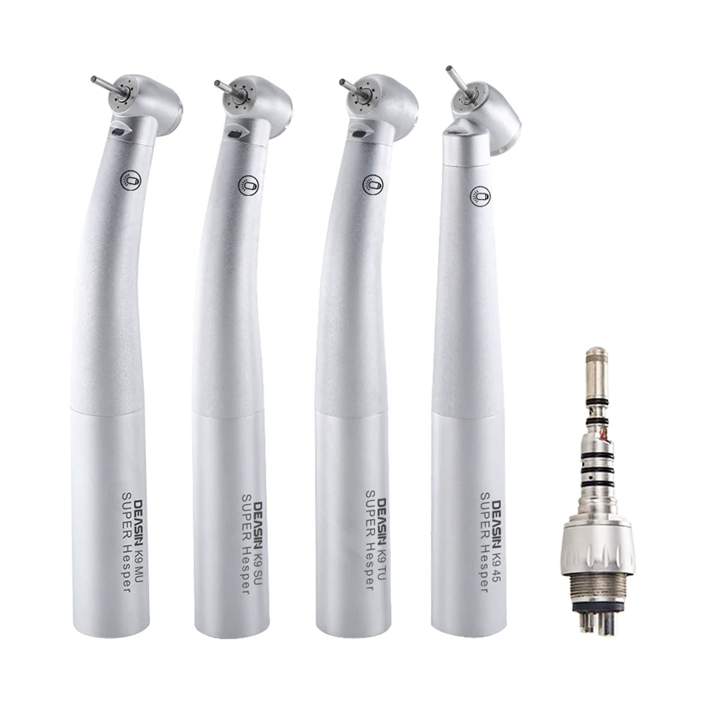 

Dentist 9000L Fiber Optic LED High Speed Air Turbine Handpiec Handpiece Compatible With Kavo Quick Coupling Super Powerful Tool