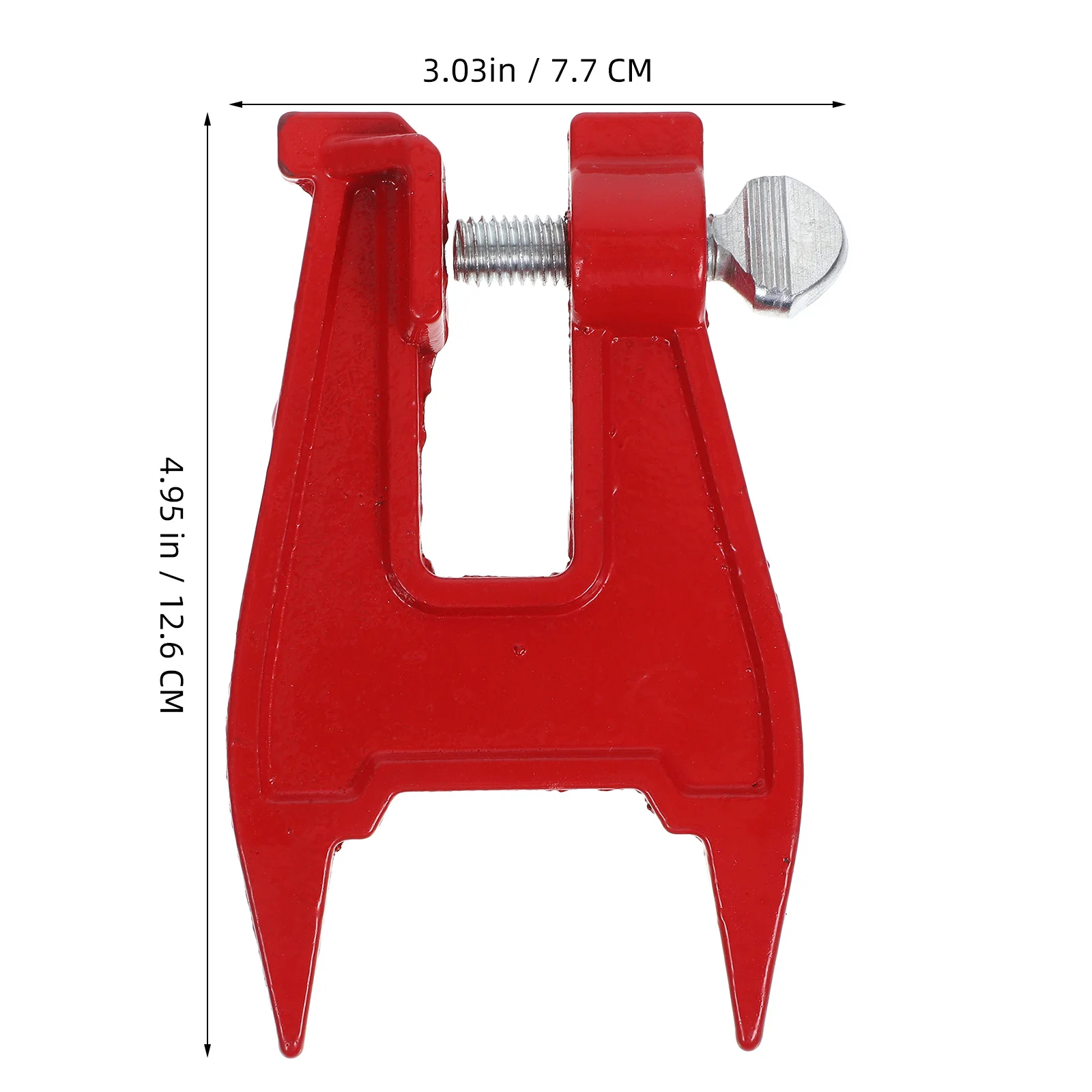 Morsa per ceppo per motosega regolabile Morsa per motosega portatile per supporto per affilatura catena accurato e sicuro Strumento per affilare le motoseghe