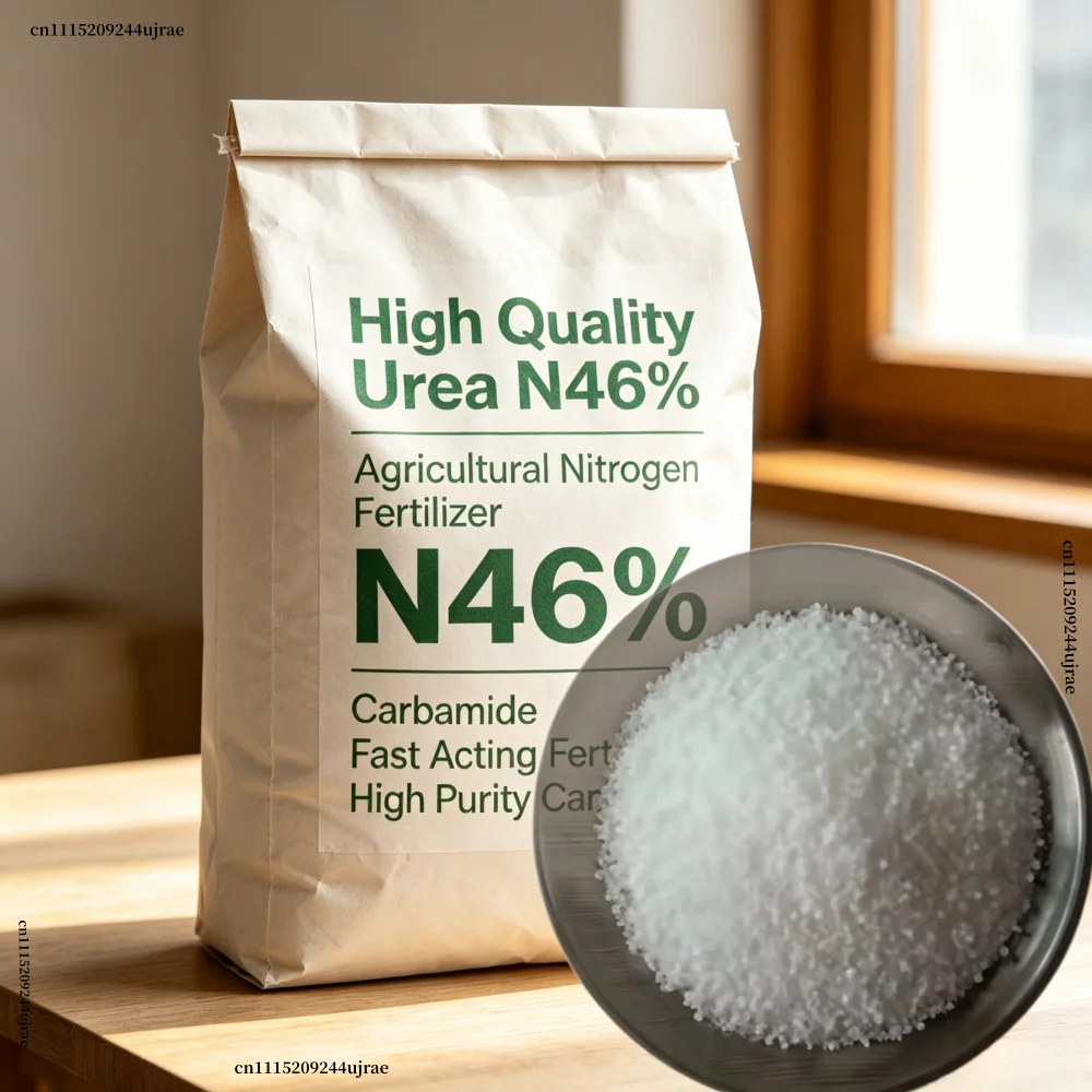 High Quality Urea N46% Fertilizer Agricultural Nitrogen Fertilizer Carbamide Fast Acting Fertilizer High Purity Carbamide