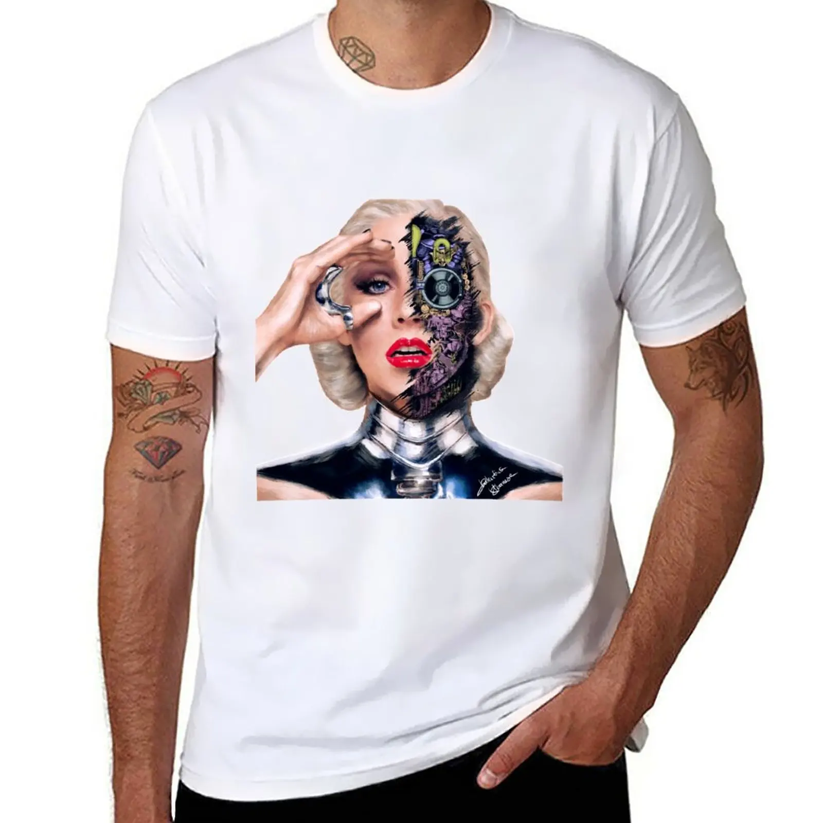 New Xtina - Bionic T-Shirt graphic t shirt plus size t shirts boys white t shirts mens shirts