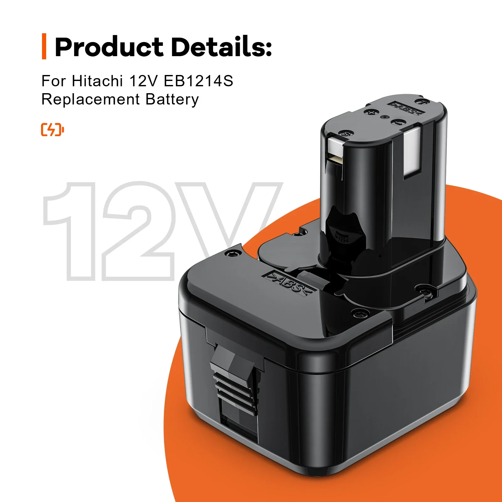 For Hitachi 12V 4800mAh Battery For EB1214S EB1212S EB1220BL EB1212S WR12DMR DS180F3 DH15DV DS12DVF3 Rechargeable Tool Battery