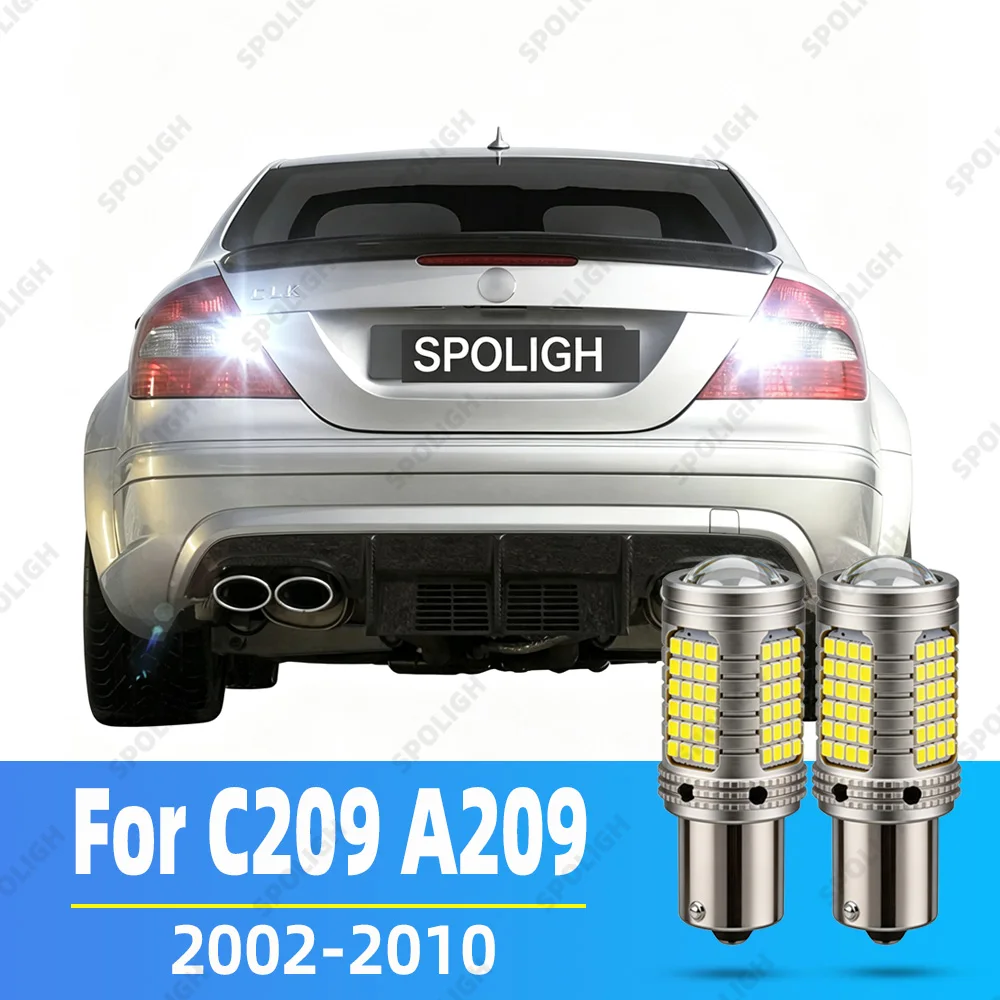 For Mercedes Benz CLK C209 A209 LED Reverse Lights Back Up Bulb Car Reversing Lamp 2002 2003 2004 2005 2006 2007 2008 2009 2010