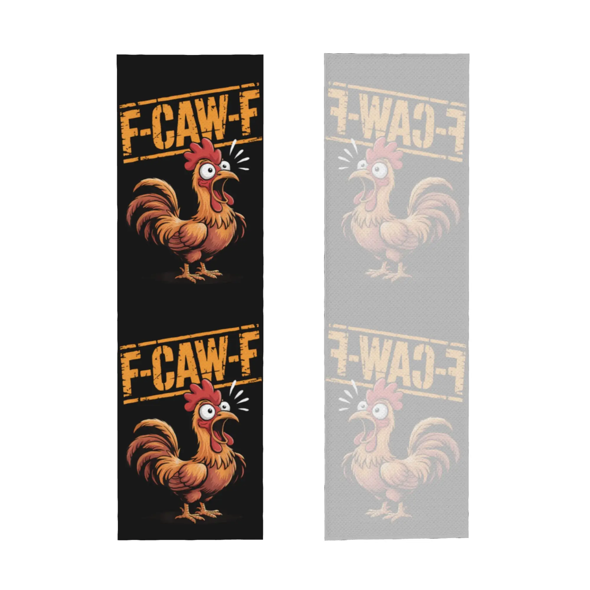 Funny F-Caw-F Chicken FCAWF Cold Exercise Towel   Super Soft Breathable Instant Cooling Towel Yor Gym Towels