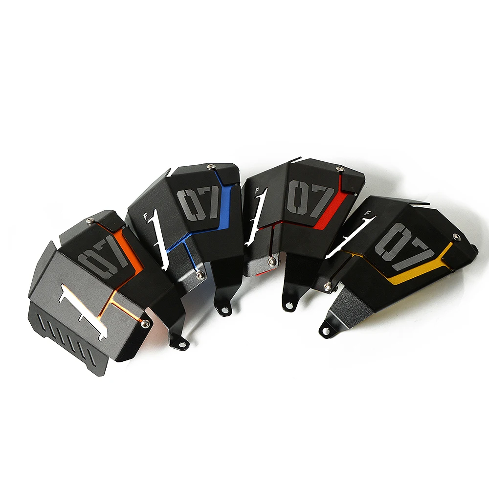 Protector de radiador MT 07, cubierta protectora de tanque de recuperación de refrigerante para Yamaha MT-07 MT07 FZ07 FZ 07 2014 2015 2016 2018 2019 2020 2021