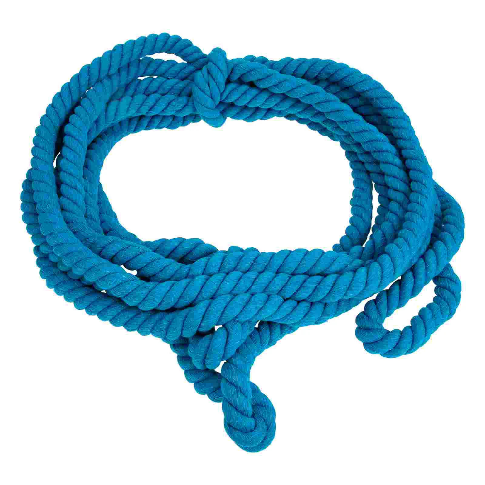 

Tug of War Rope Cotton Outdoor Party Pulling Tug-of-war Blue for Game Competition