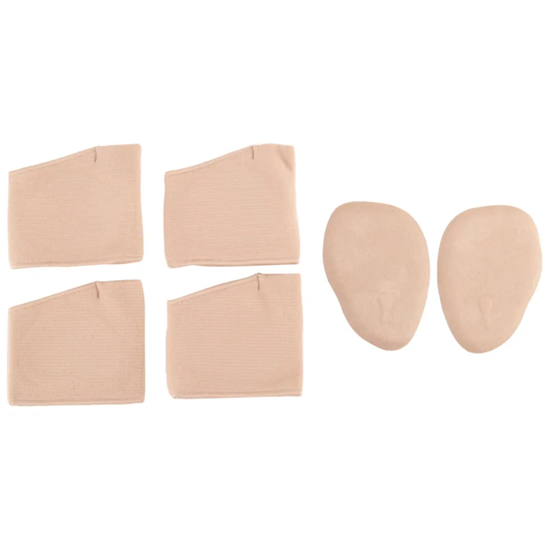 وسادات كم A22F-Metatarsal - زوجان من وسائد القدم المكونة من زوج واحد من وسائد الجل لمقدمة القدم لألم مشط القدم والبثور والكالس والأعصاب