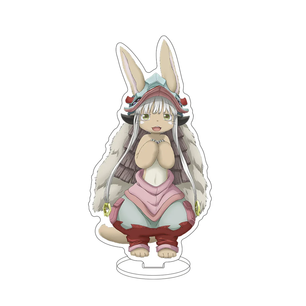 Japan Anime Made In Abyss stand modello di personaggio acrilico segno In piedi piatto Cosplay Desk Decor Prop Anime Lovers regalo di natale