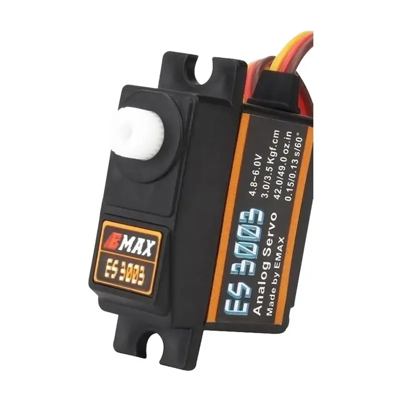 【NEW USER EXCLUSIVE】EMAX For F3A 3D RC Airplane For ES3003 17G 3.5Kg Plastic Metal Gear Analog Servo For ES3103 Upgrade