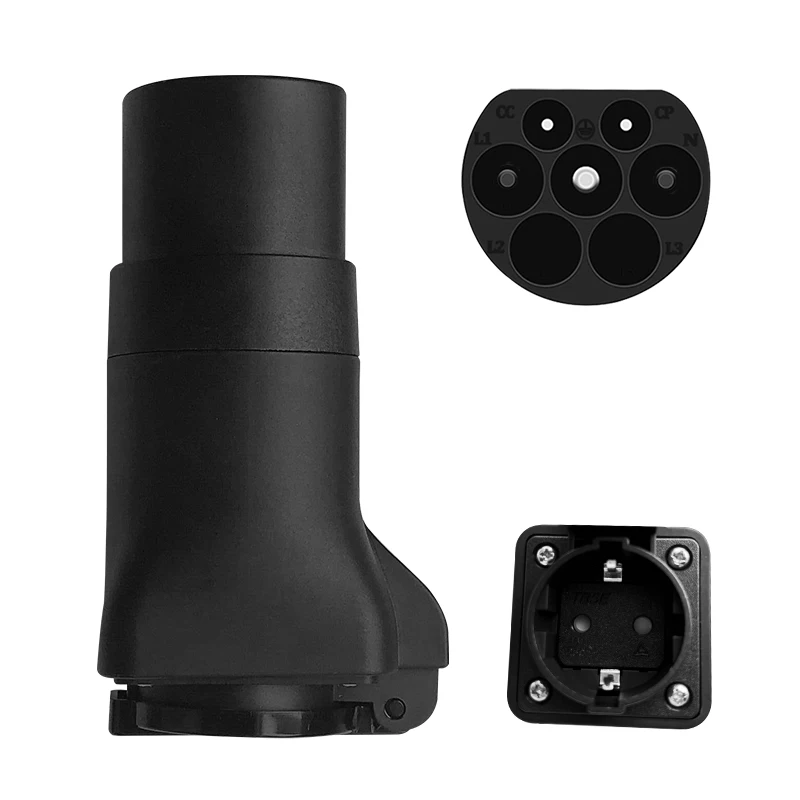 New V2L Adapter 16A 240V GBT AC Charging Pile AC Charger AC Charging  7-hole Charging Stations CE Certified IP55