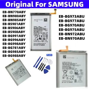 Bilashmart Battery Original SAMSUNG Galaxy Note 10 Plus Note20 Ultra Replacement Bateria Samsung S22 S21 S20 FE S10E S10 5G Battery