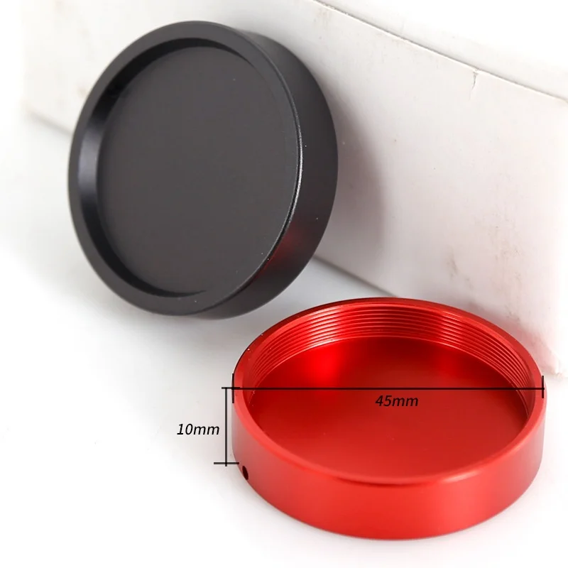 M42x0.75 M48x0.75 M54x0.75 Metal Dust Cap - Precision Threaded Lens Cover for Astronomical Telescope & Optical Accessories