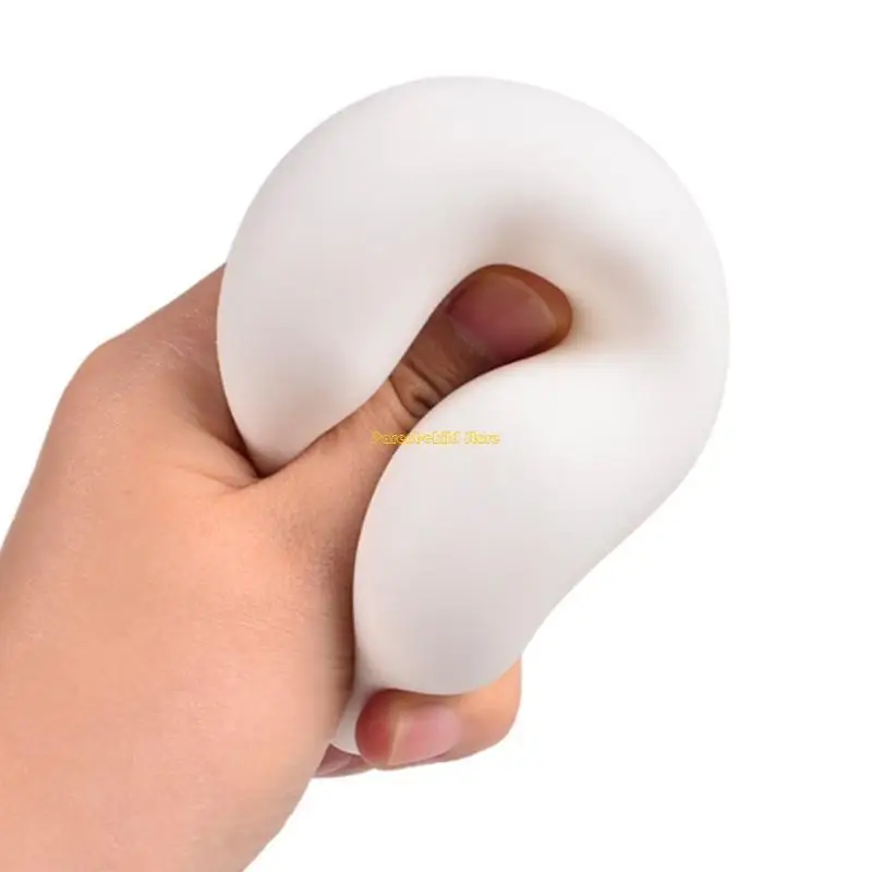 WXTD 2 pcs ความเครียดของเล่นจำลองเต้าหู้สีขาวเต้าหู้บีบ photostudio