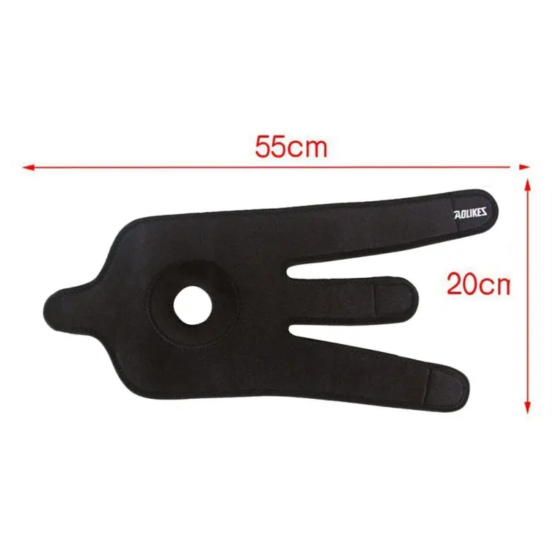 1pc Elastic Knee Support Basketball Soccer Brace Kneepad Fitness Running Cycling Adjustable Patella Knee Protection Safety Guard