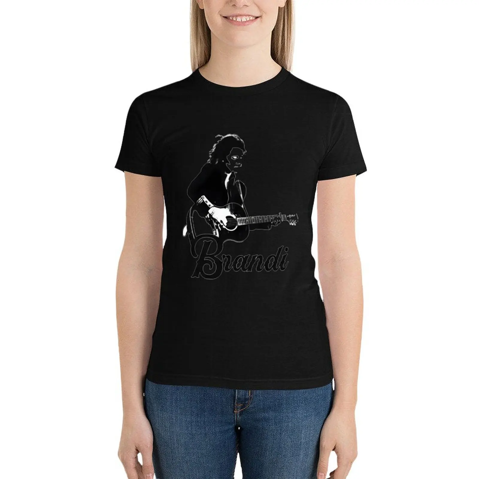 BRANDI CARLILE - best of singer american favorite brandi carlile \t \t\t T-Shirt korean fashion Blouse spring clothes Women 2024