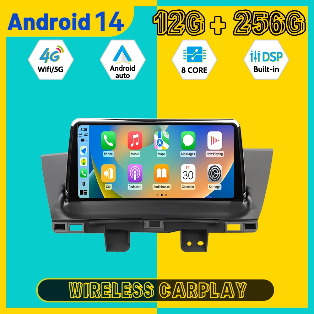 Android 14 Car Multimedia Automotive Player For Honda CRV 2012 2013 2014 2015 2016 Carplay GPS Navi Car Radio Reciever Head Unit