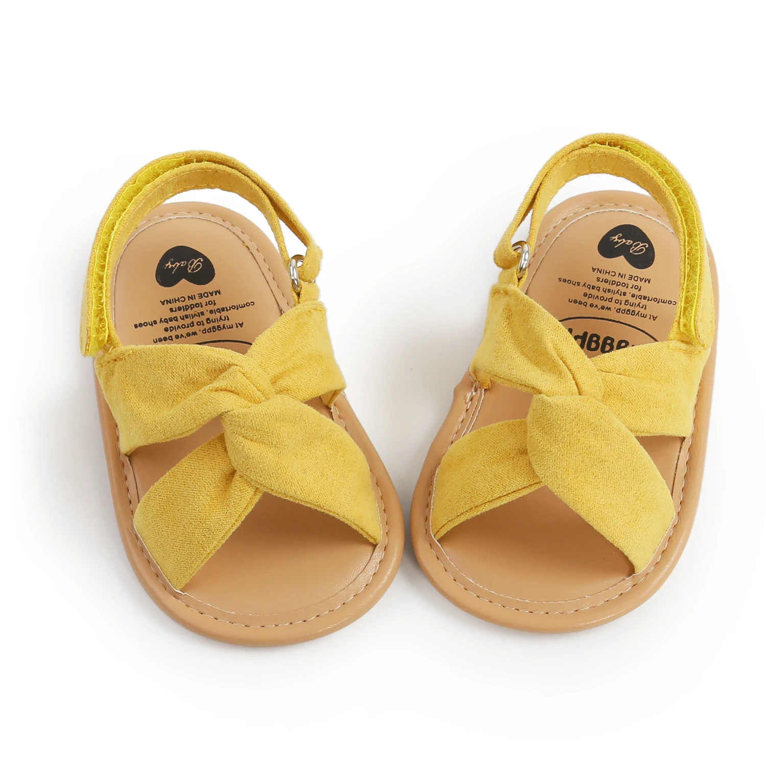 Fashion Baby Girls Sandals Breathable Anti-Slip Summer Newborn Toddler Candy Color Soft Sole First Walkers Shoes 0-18M