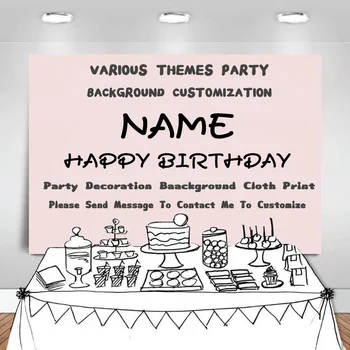 Custom background cloth Private link