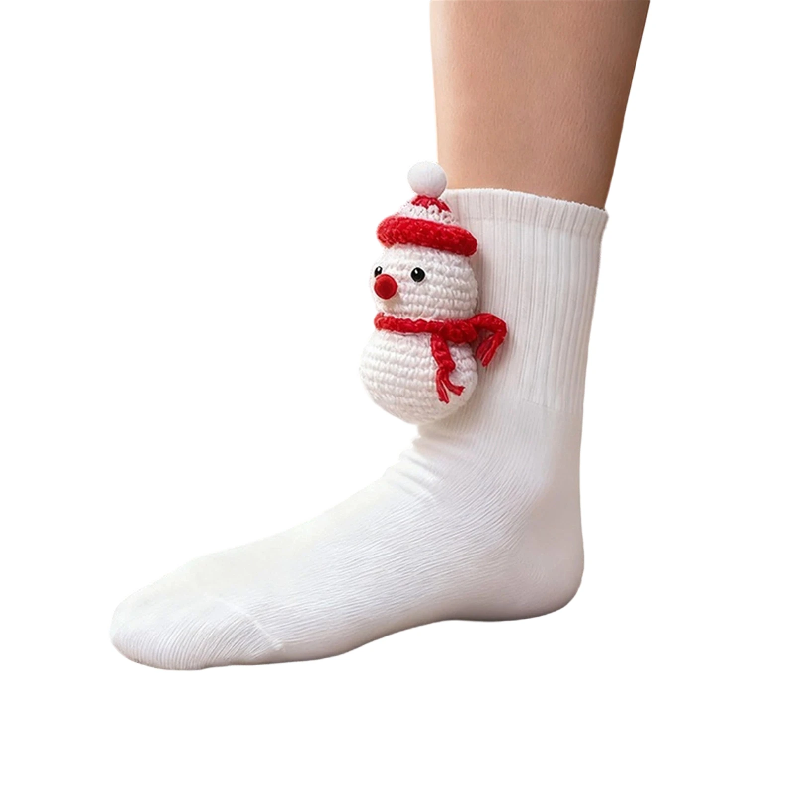 

Socks Men's And Women's Long Cotton Socks Christmas Knitted Floor Socks Warm Socks