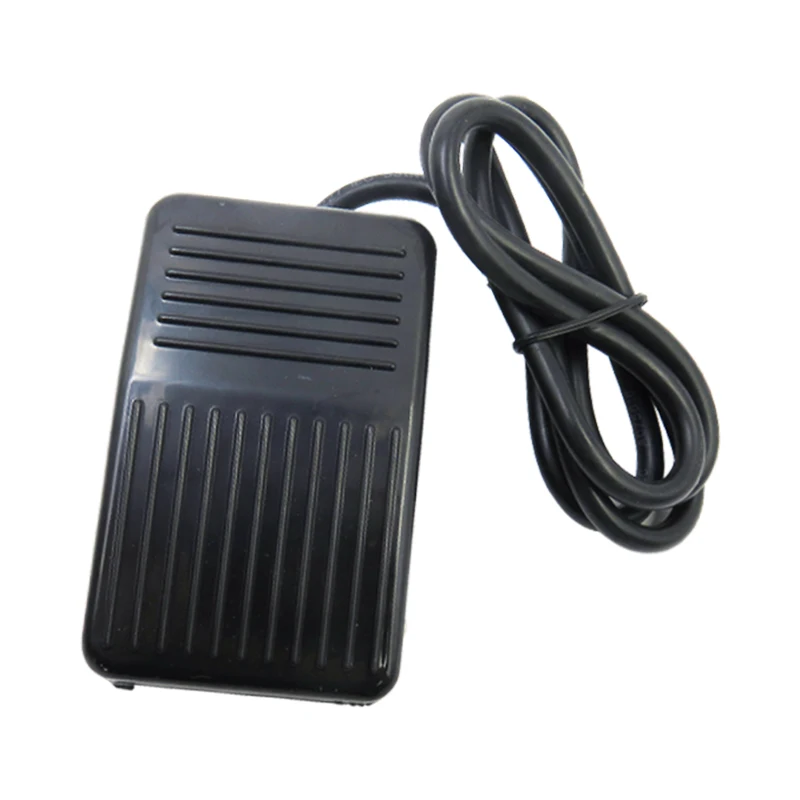 1 meter line foot switch CFS-01 Plastic case self-reset type one open one close 10A non-slip TFS
