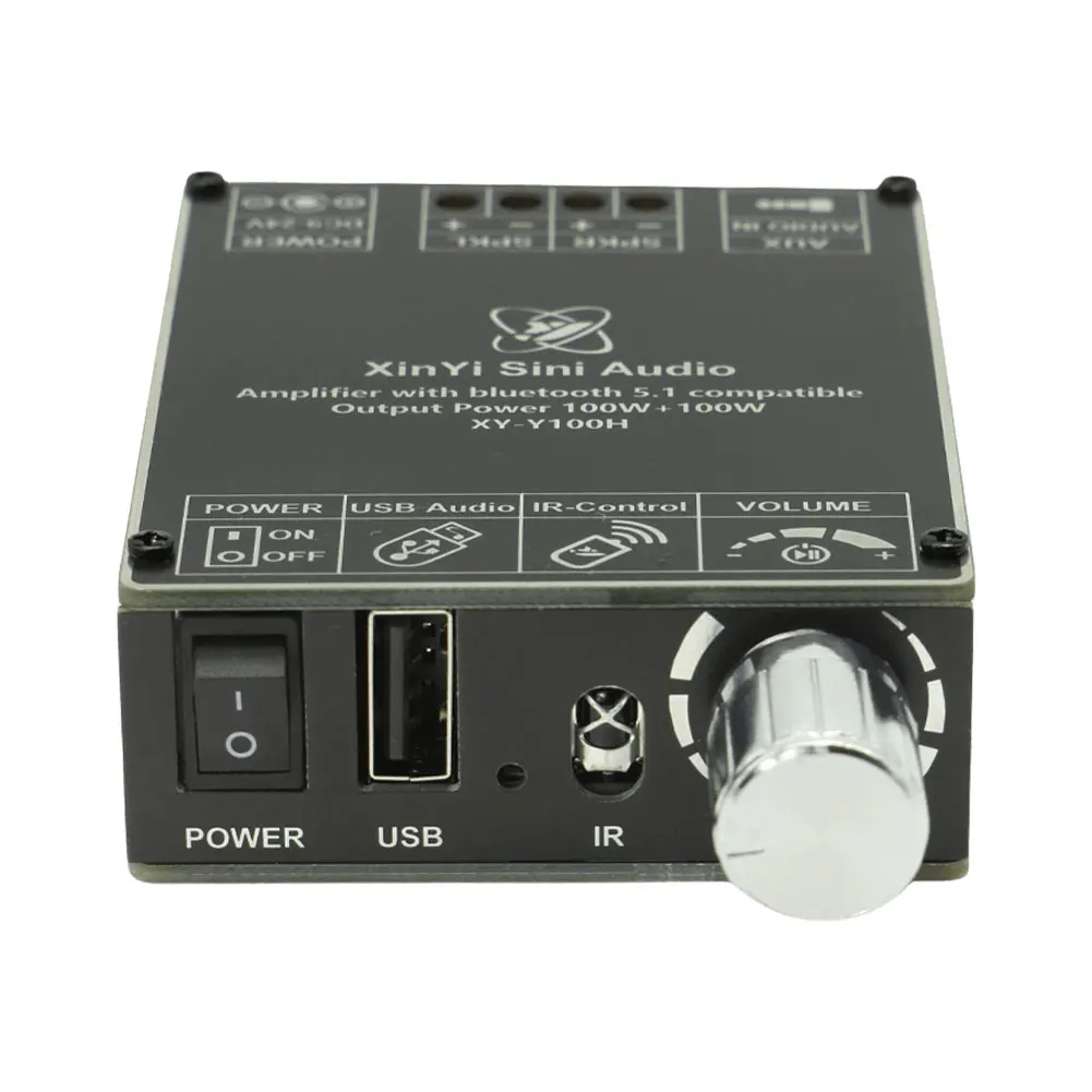 XY-Y100H AUX سماعات ستيريو وحدة ، بلوتوث 5.1 ، 2x100 واط الصوت ، أمبير ، TPA3116 رقاقة ، الرقمية السلطة مكبر للصوت المجلس