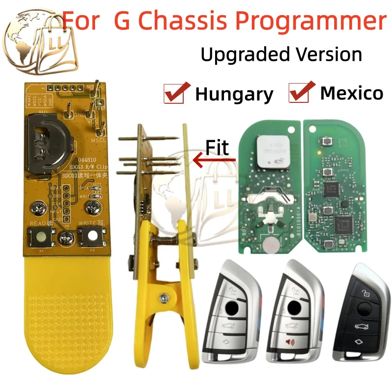 

For Original PCB BMW G Series Smart Key Rapid Matching Programmer Supports Non-disassembly Operation N5F-ID21A 49 Chip 433 MHZ