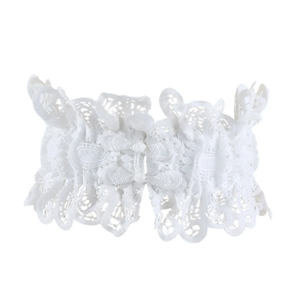 أنيقة بلون الدانتيل Cummerbunds الجوف التعادل حبل مشد حزام الخصر مطاطا واسعة الخصر مشد وتتسابق