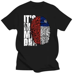 It's In My DNA Chilean Cool Chile Flag T Shirts Summer Graphic Streetwear Short Sleeve Birthday Gifts T-shirt Mens Clothing