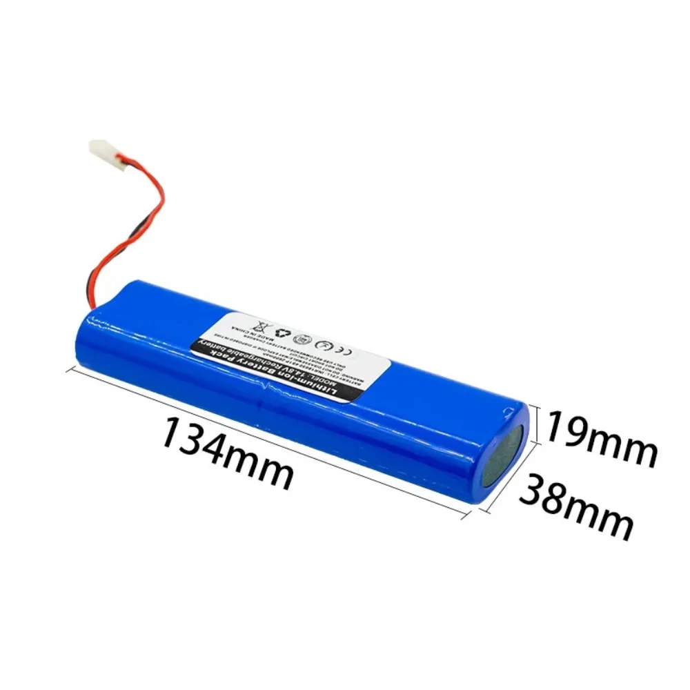 

18650 Battery 14.8V 3500mAh Battery Pack for Qihoo 360 S6 Robotic Vacuum Cleaner Spare Parts Accessories