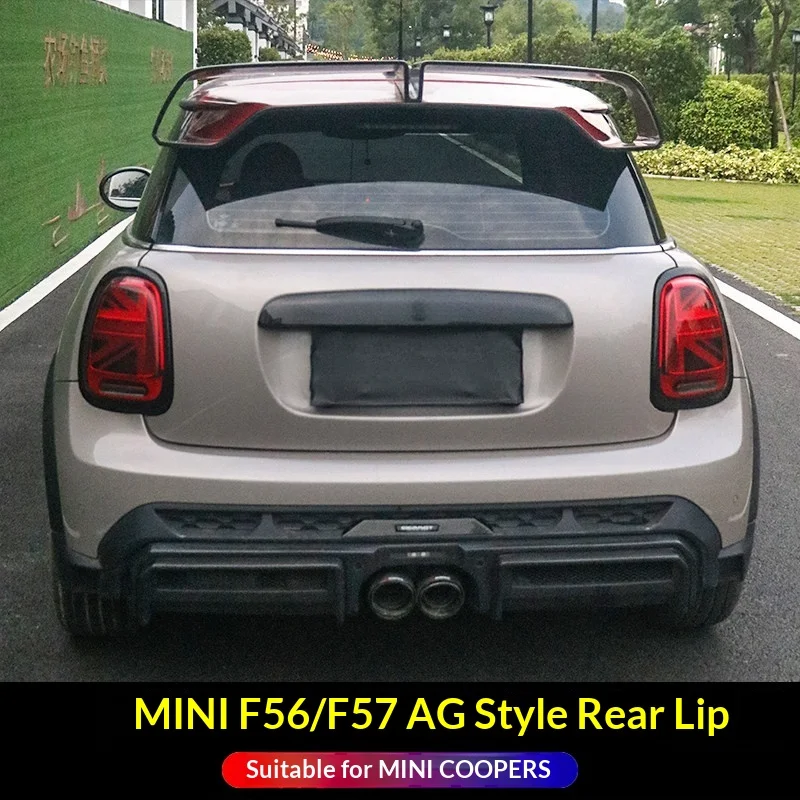 Aero Style Carbon Fiber Rear Lip Kit for Compact Hatchback 2022-2023 Off-Road Lightweight Upgrade