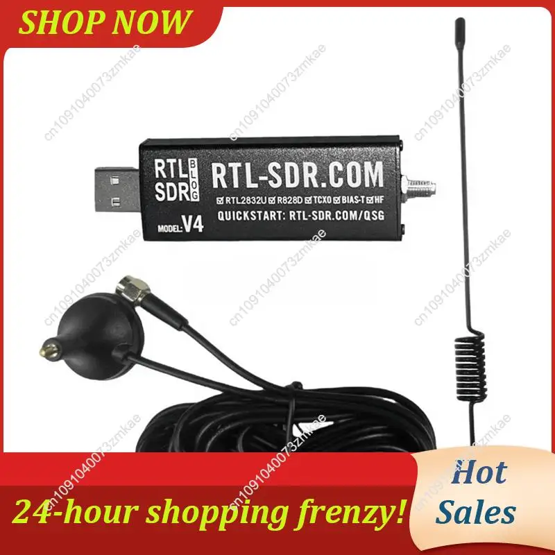 Daily Sale RTL-SDR Blog V4 Software Defined Radio 1PPM TCXO SMA RTLSDR Software Defined Radio mit Mehrzweckantenne