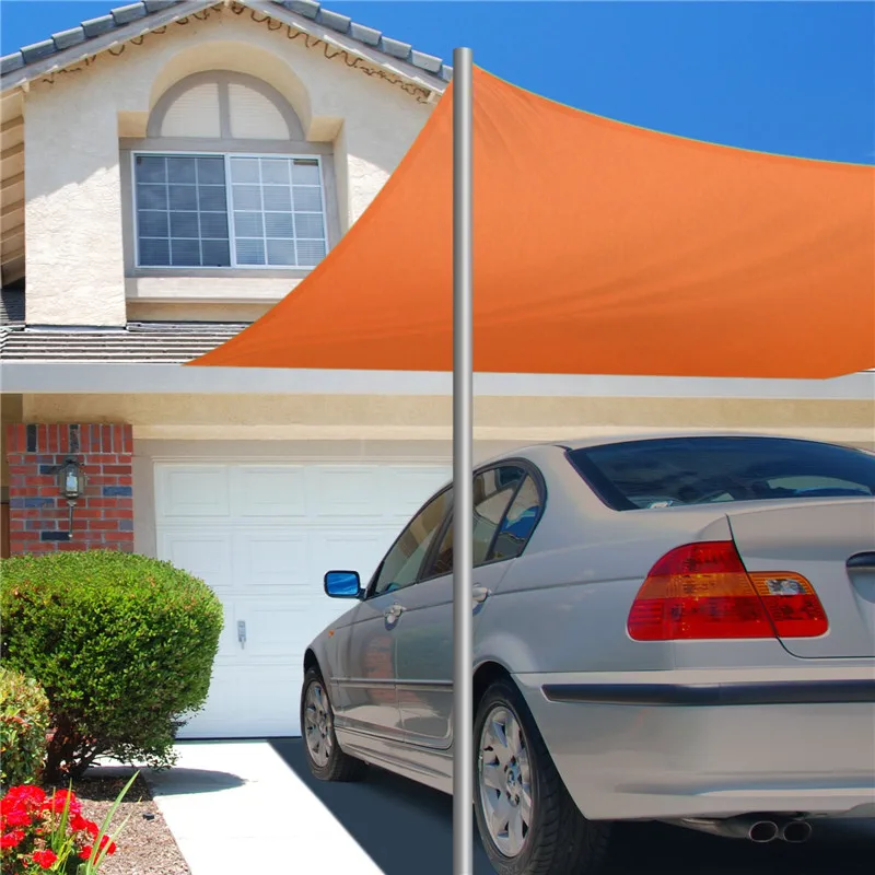 8x8m Large Size Sun Shade Sail Waterproof High Quality Durable for Outdoor / Garden / Carport