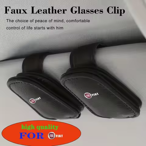 Universal Car Sunglasses Holder Car Magnetic Clip For FIAT 500 Grande Stilo Freemont Punto Astra Bravo Ducato Centoventi Fiorino