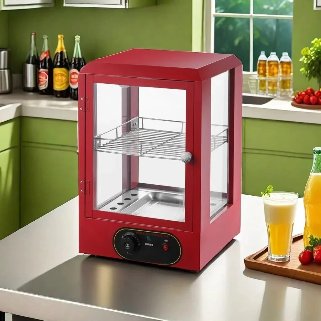 Heating cabinet Winter beverage insulation display  Commercial hot drink machine Drinking  Heating