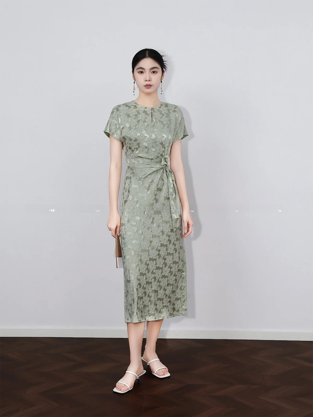 

ChillFit een ort Sve Acetate Dr Ele Waist-Cinching High Waist A-Line Skirt for Women Summer Season Premium Feel