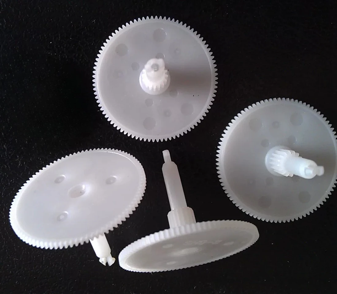 4pcs Plastic Gears, Gears for CD/VCD/DVD/LD Players, As Well As Gears for Fax Machines and Photocopiers