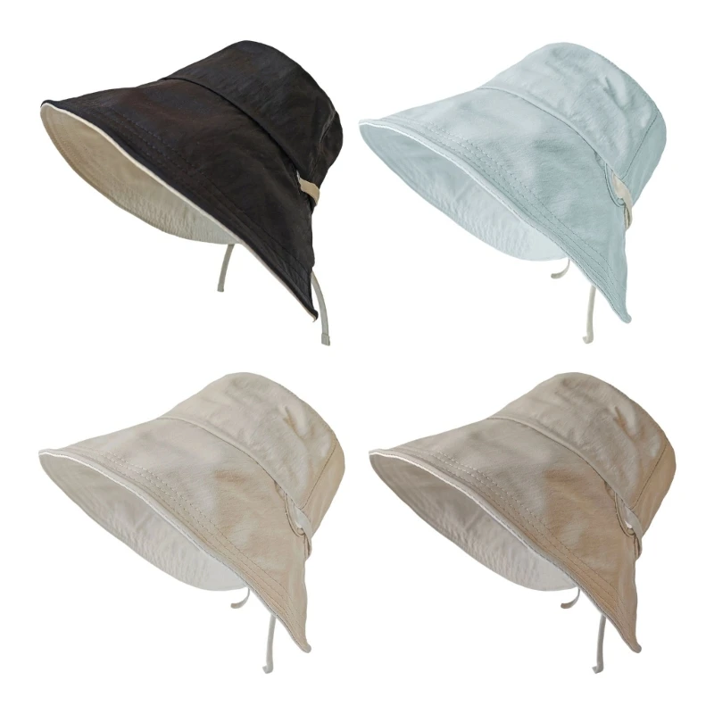 Outdoor Breathable Sun Hat Cotton Breathable Cotton Blend Multiple Color Choices D0UB