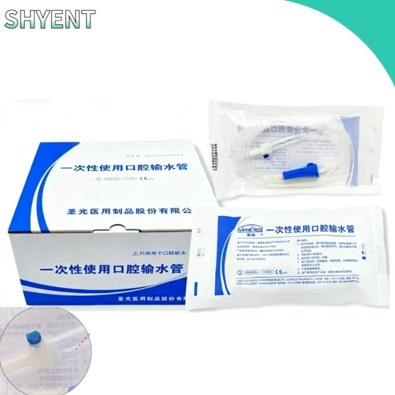 20PC Disposable Dental Implant Irrigation Tube Implant Oral Water Delivery Pipe for NSK Water Cooling Conduit Dental Consumables