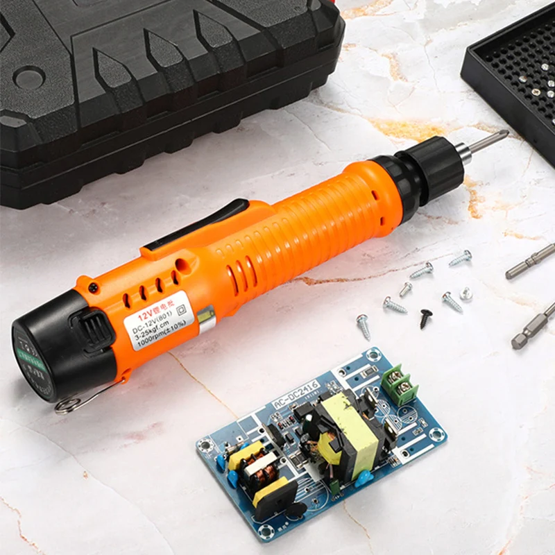 12V Cordless Screwdriver Rechargeable Lithium Battery Electric Screwdriver Power Screw Drivers Household Installation Tools