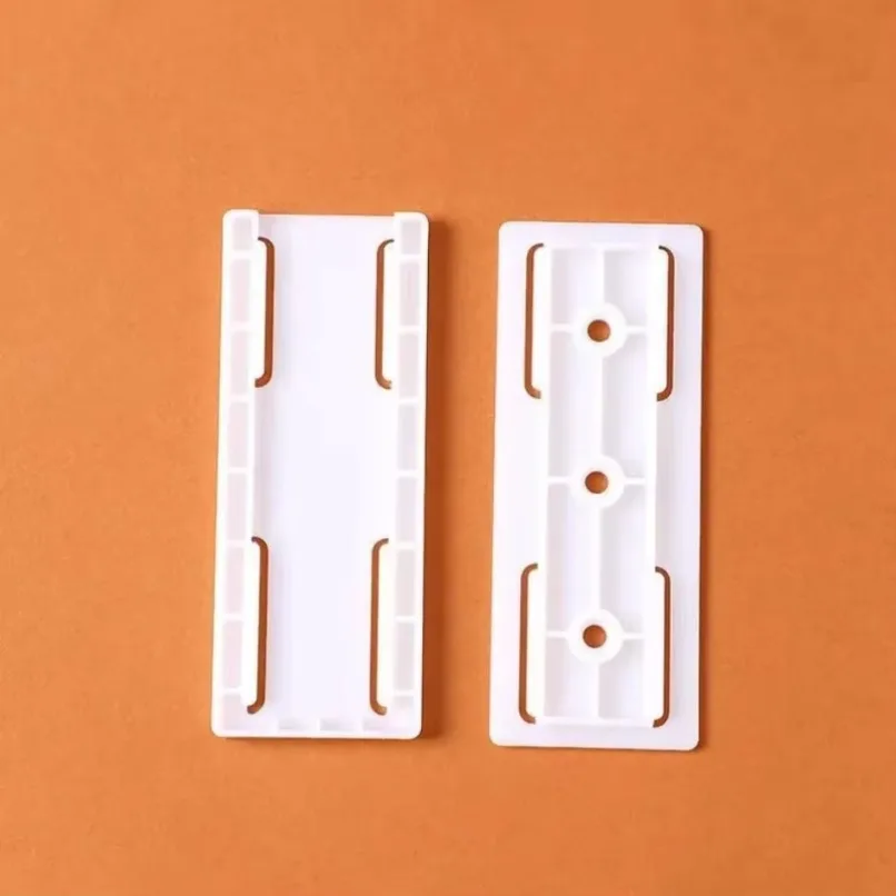 No Drill Power Strip Holder Mount Adhesive Wall Desk Cable Management For Home Office Kitchen Mini Portable Easy Install Use Pro