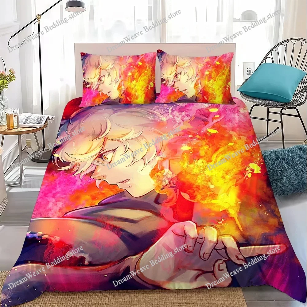 Hells Paradise Jigokuraku Duvet Cover Set Home Style Bedding Soft Laundry Cotton Bed Student Dormitory Gift