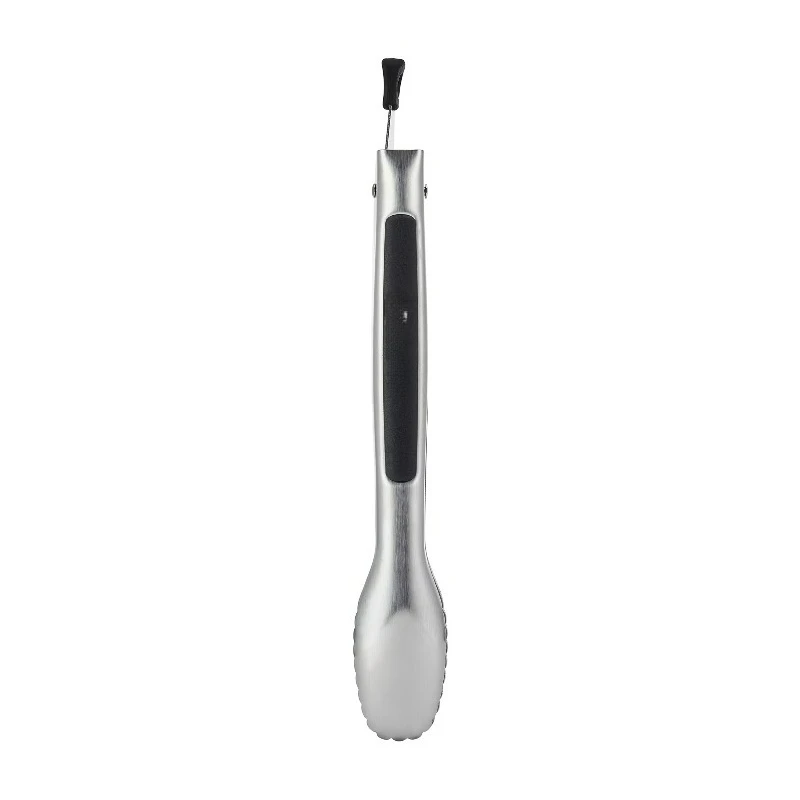 Professional Stainless Steel 10.5-inch Locking Kitchen Food Tongs