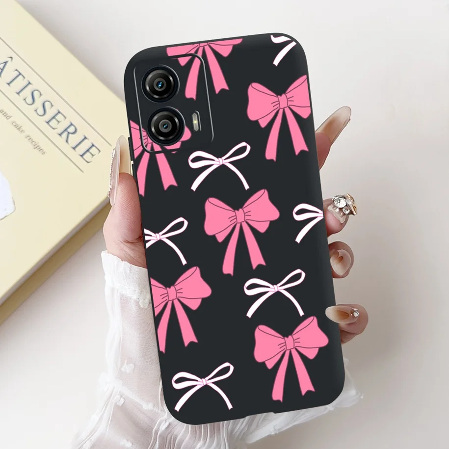 Shockproof Case For Motorola Moto G53 G73 5G Cover Cute Cactus Rabbit Cartoon Soft Silicone Matte Funda For MotoG53 MotoG73 Capa