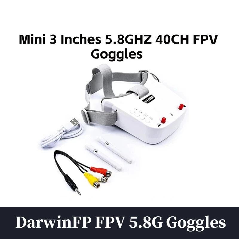 

Darwin Mini 3 Inches 5.8GHZ 40CH FPV Goggles