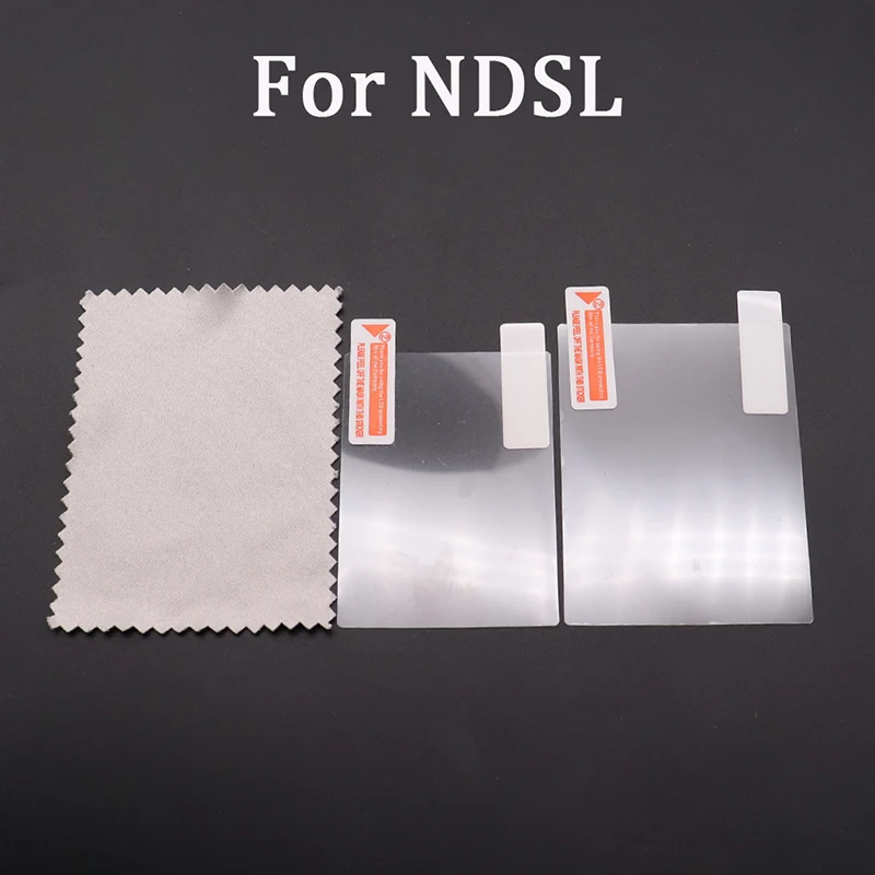 1-10PCS ด้านล่างป้องกันฟิล์มสําหรับ Nintend NDS DSi NDSi XL LL NDSL DS Lite หน้าจอ LCD Protector ผิว