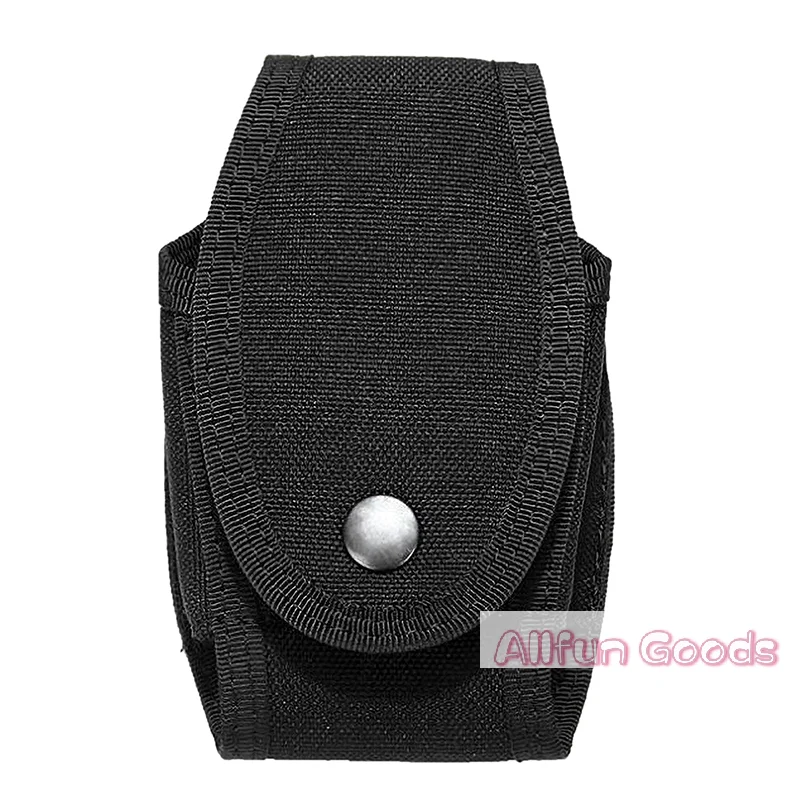 [TG835]1pc Tactial Bag Handcuff Pouch Cuff Holder Police Security  Military Handcuff Case Belt Loop Pouch Key Chain Ring