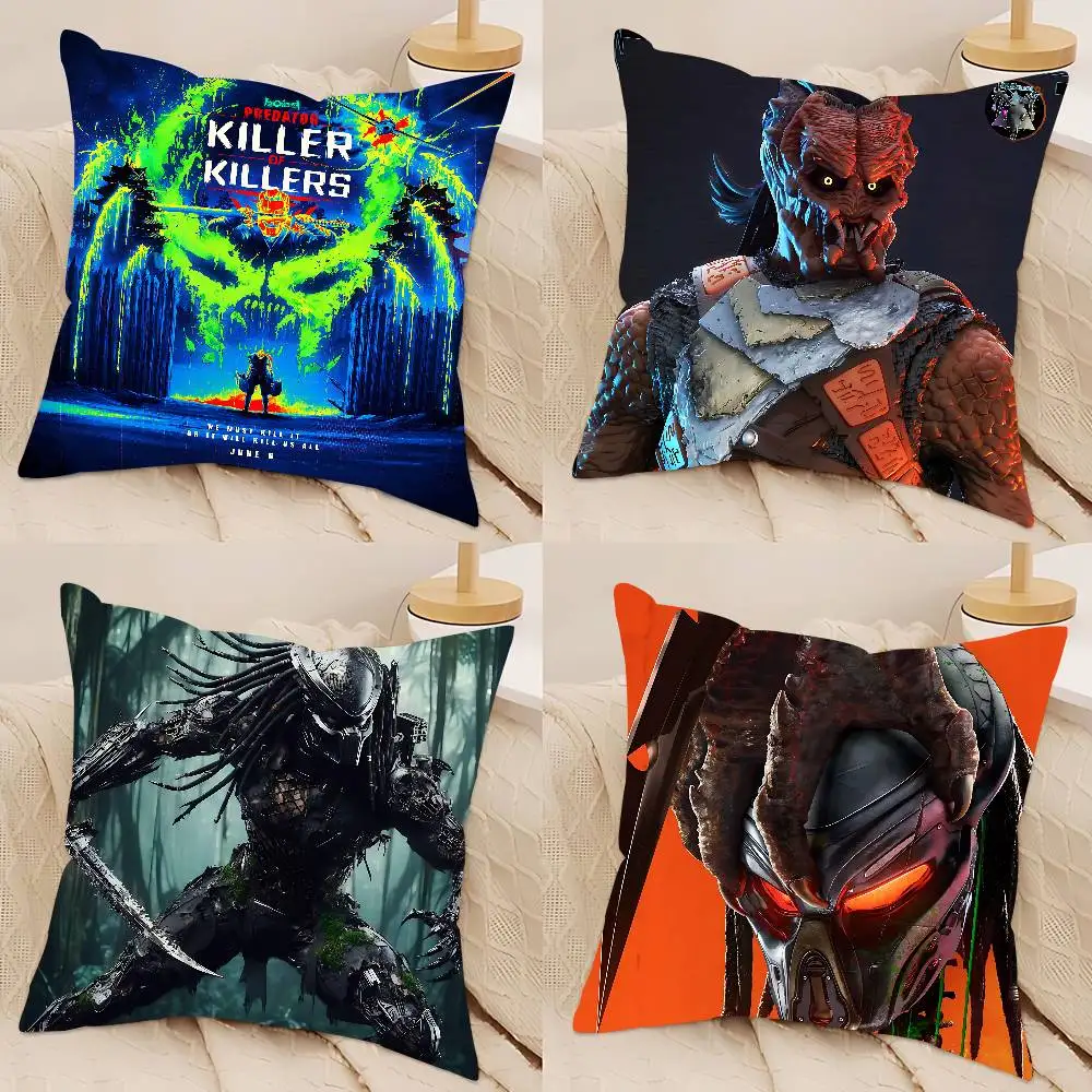 غطاء وسادة من فيلم P-Predator Badlands غطاء وسادة قابل للإزالة وقابل للغسل - كتان ناعم لجميع المواسم