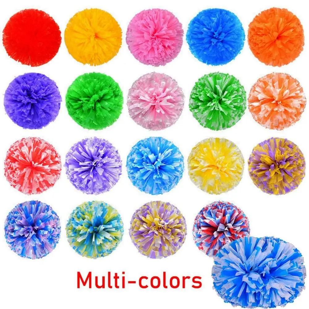 Ring Style Competition Flower Fancy Cheerleading Cheering Ball Club Sport Supplies Dance Party Decorator Cheerleader Pom Poms