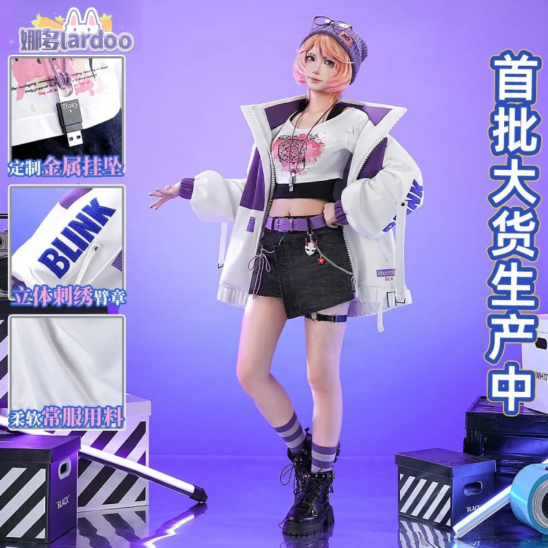 

Identity Ⅴ Mechanic Cosplay Costume Tracy Reznik BLK IDV-ES Uniform Halloween Carnival Party Christmas Play Role Clothe Clothing