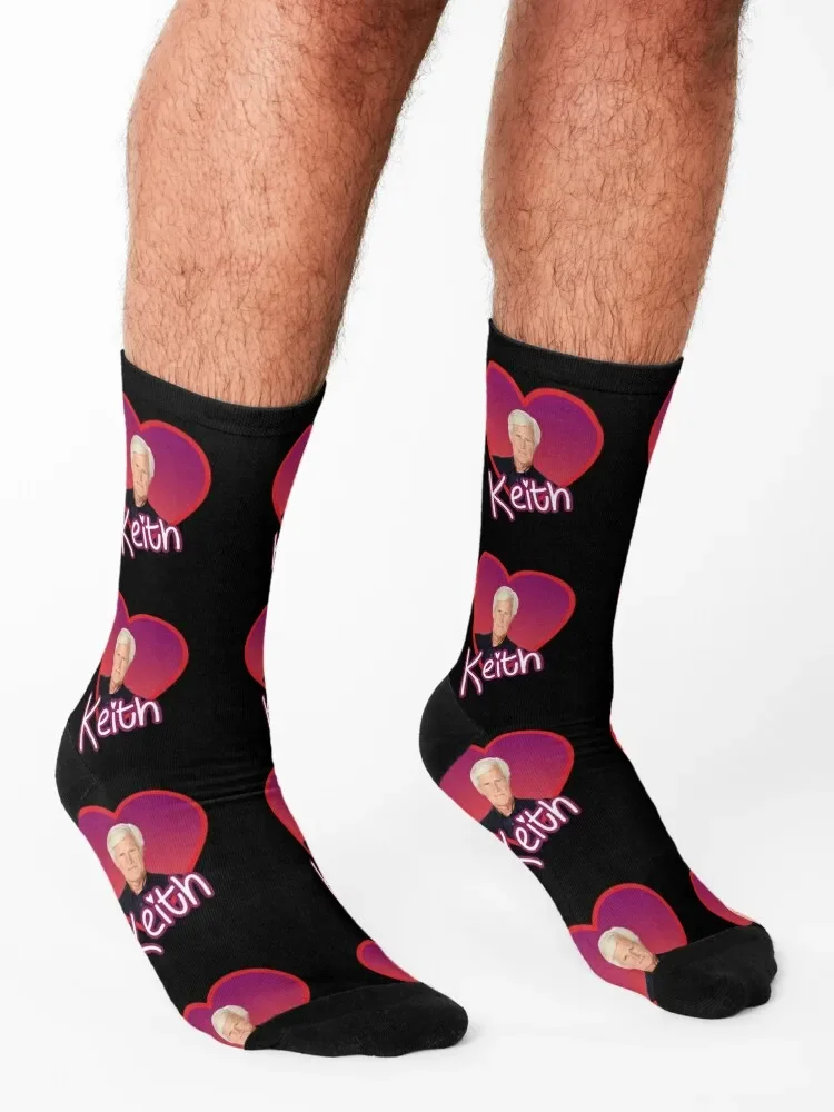 Dateline Keith Heart Socks Hiking boots short soccer anti-slip japanese fashion Men's Socks Women's