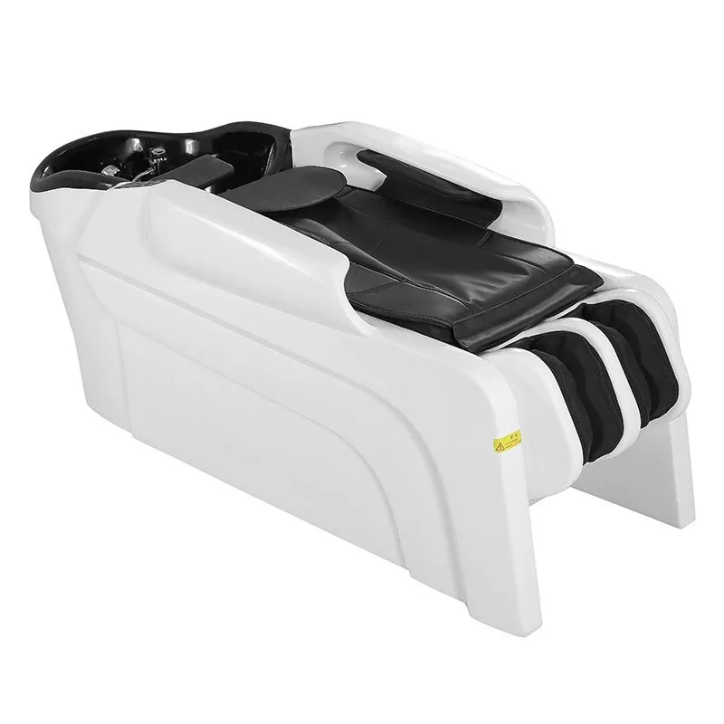 

Intelligent electric massage shampoo bed barber shop special multi-function lying flat fumigation head treatment bed Thai flushi